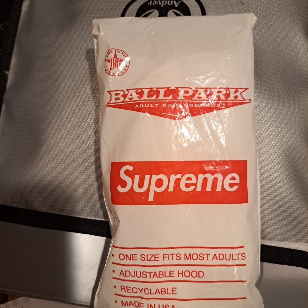 Unopened Supreme Rain Poncho